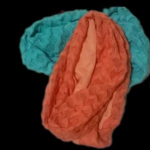 💃Reversible ♾️ Infinity Scarves (set)